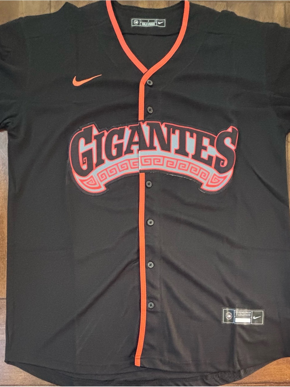 San Francisco Giants Gigantes Alternate Jersey Adult Size Large NWT